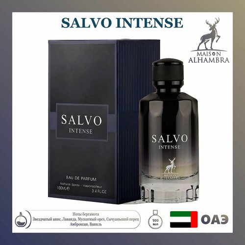 Парфюмерная вода Salvo Intense, Alhambra, 100 мл alhambra the official club intense парфюмерная вода