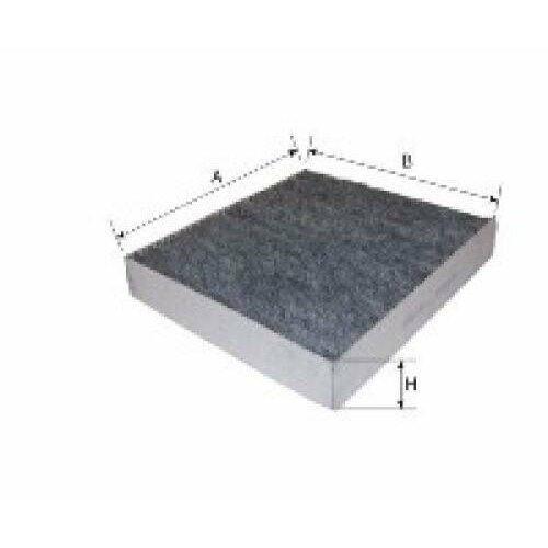 Фильтр салона Good Will AG539CF Dacia: LA100. Honda: 80291-ST3-E01 80291-ST3-505 80291-ST3-E01/80291-ST3-505