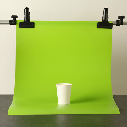 Фотофон для предметной съёмки Салатовый ПВХ 50 х 70 см 547₽