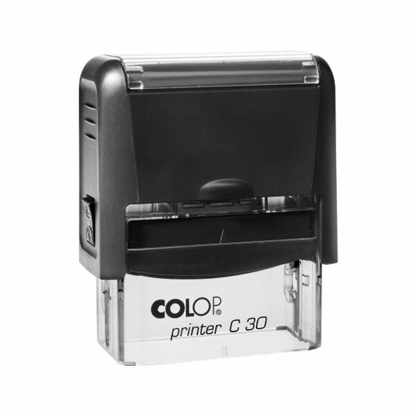 Colop Printer 30 Compact Автоматическая оснастка для штампа (штамп 47 х 18 мм.) , Чёрный