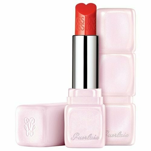 Помада Guerlain KissKiss Le Rouge creme galbant, оттенок 574 KK Orange