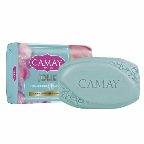 Крем-мыло туалетное Camay Увлажнение 4 масел для рук, 85 г (набор из 3 шт) твердое мыло camay аромат французской 85 гр