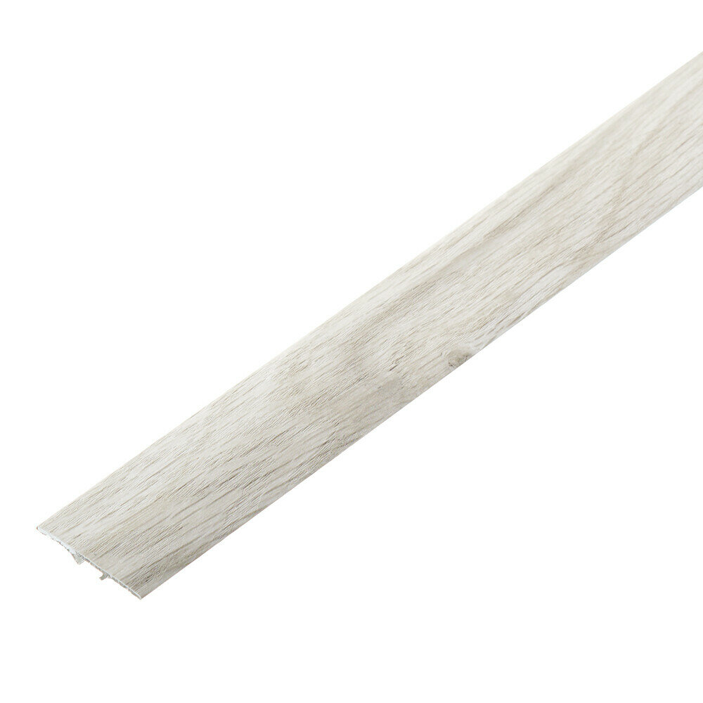 Порог алюминиевый одноуровневый стык 30х900 мм дуб мелфорд грей Лука Т 30.900.4046