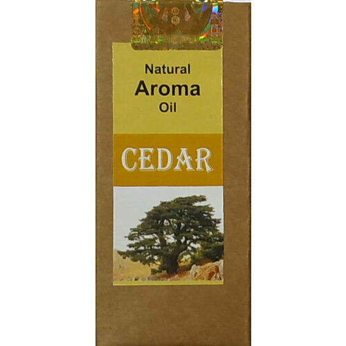 Natural Aroma Oil CEDAR, Shri Chakra (Натуральное ароматическое масло кедр, Шри Чакра), 10 мл.