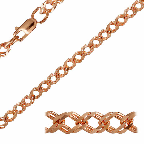 Цепь Юверос, золото, 585 проба, длина 45 см, средний вес 11.43 г