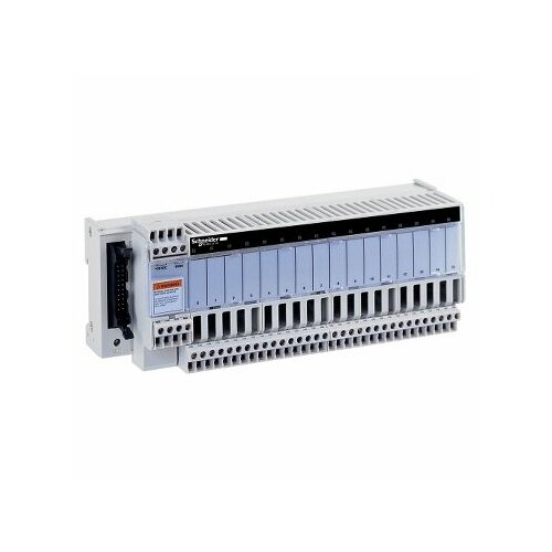 abl modicon оптимальный блок питания 24в 75вт schneider electric abls1a24031 Блок полупроводникового дополнительного реле 16 дискретных входов 24В DC | код ABE7S16E2B1 | Schneider Electric ( 1шт. )