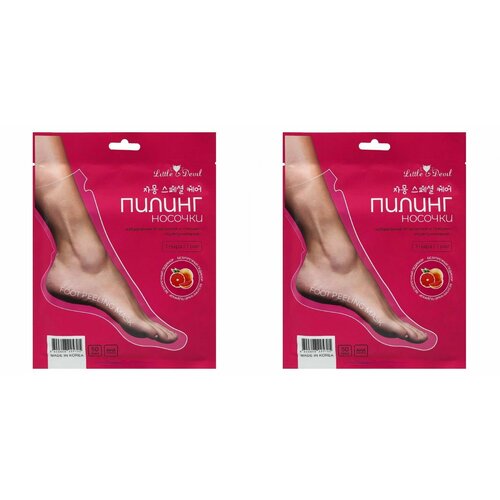 Little Devil Отшелушивающие пилинг носочки с AHA-кислотами 30 гр 2 шт 736₽