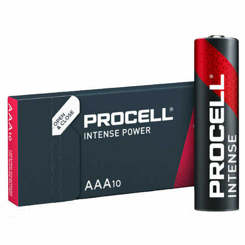 Батарейки ААА Duracell Procell Intense Alkaline AAA / LR3 1,5V Мизинчиковые10 шт