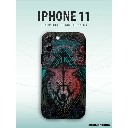 Чехол Iphone 11 волк
