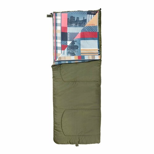 Спальный мешок-одеяло OLYMPUS 200B 185х70 холлоф зеленыйгород T-HS-SB-O-200B-NC Helios 3250₽