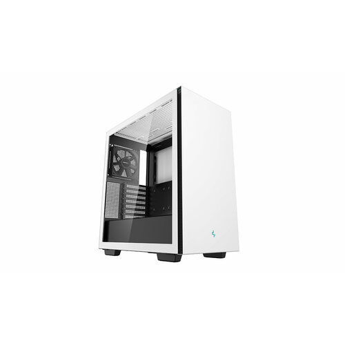 Deepcool Корпус Miditower Deepcool CH510 WH R-CH510-WHNNE1-G-1, E-ATX, белый (без БП) корпус e atx gamemax siege wh без бп белый