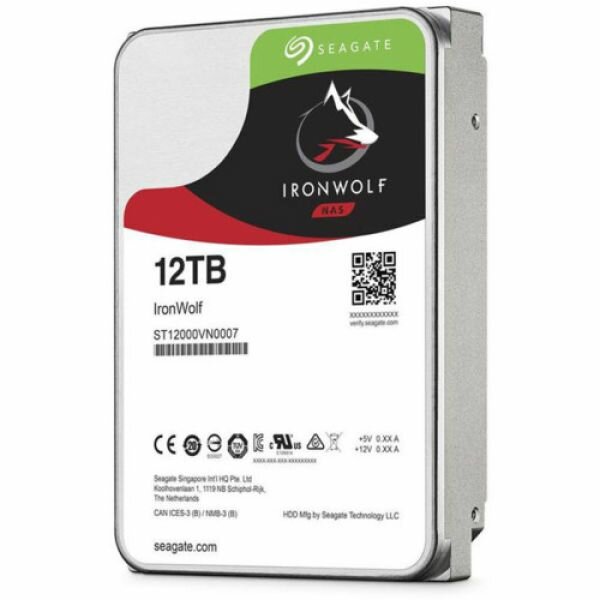 Жесткий диск SEAGATE Ironwolf , 12Тб, HDD, SATA III, 3.5" - фото №9