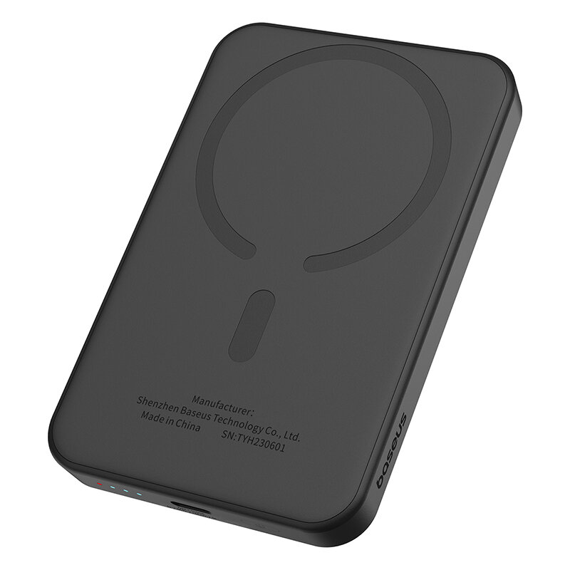 Внешний аккумулятор (MagSafe для iPhone 12/13/14/15) Baseus Magnetic Mini Wireless Fast Charge Power Bank 5000mAh 20W