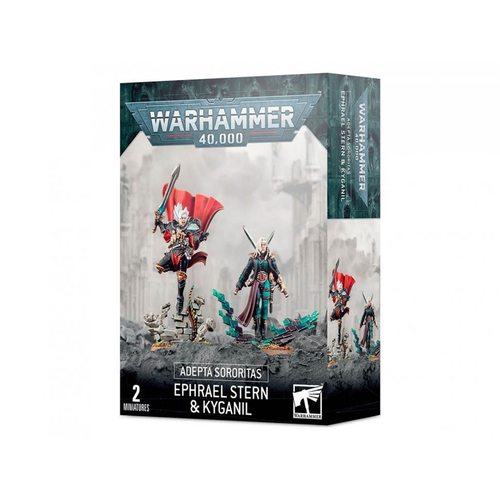 Набор миниатюр Warhammer 40000: Adepta Sororitas Ephrael Stern & Kyganil (2022)