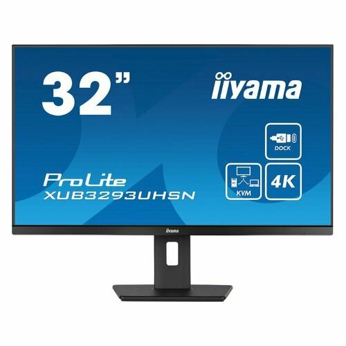 Монитор Iiyama XUB3293UHSN-B5 31.5, черный