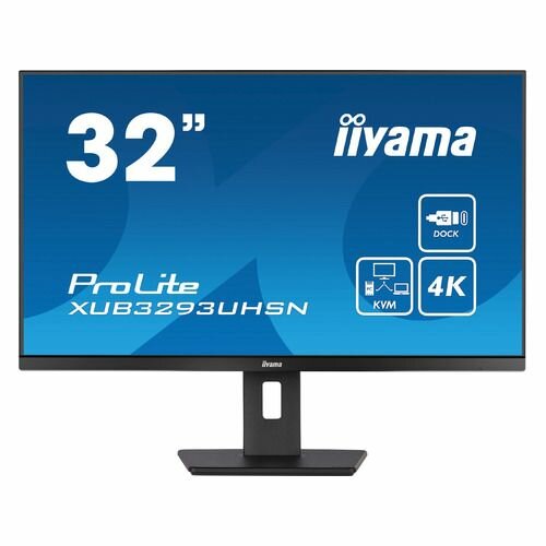 Монитор Iiyama XUB3293UHSN-B5 31.5", черный