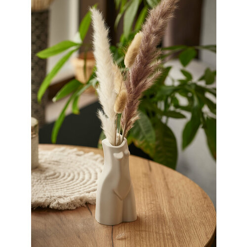 Ваза из гипса для сухоцветов 2003