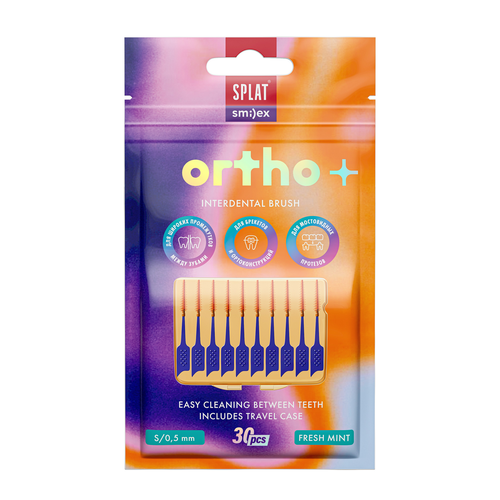 зубные ершики das Зубные ершики Splat Smilex Ortho+ со вкусом мяты 30 шт