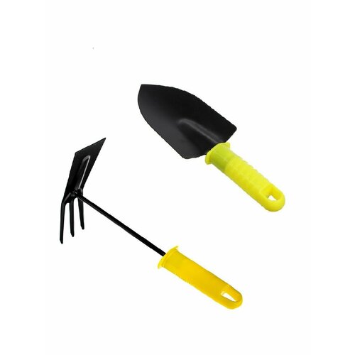 Набор садовых инструментов мотыжка 20x15см совок 22x7см 403₽