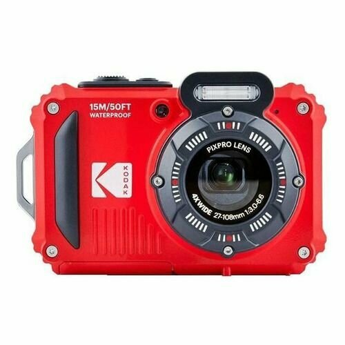 Цифровой компактный фотоаппарат Kodak Pixpro WPZ2 красный 3622900₽