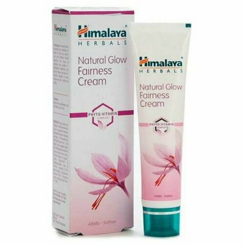 Осветляющий крем для лица Хималая (Natural Glow Fairness Cream, Himalaya Herbals), 50 гр.