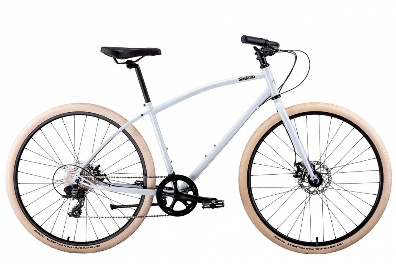 Дорожный велосипед Bear Bike Perm (2021) 50 см" Белый (175-195 см)