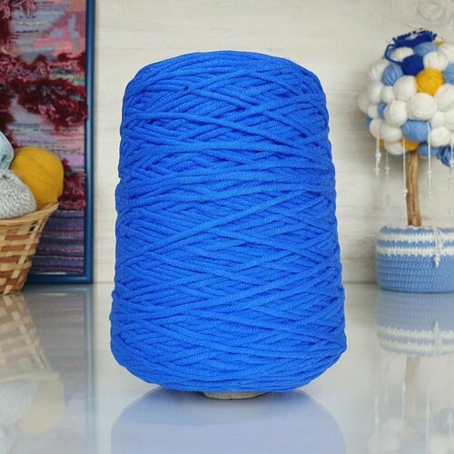 Пряжа MALIK HOBBY Соловей, тафтинг, яр. голубой - 29, 100% акрил, 1 бобина, 400 г, 400 м.