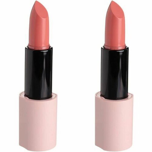 THE SAEM Помада Kissholic Lipstick Matte CR02 Yogurt Peach, 2 шт