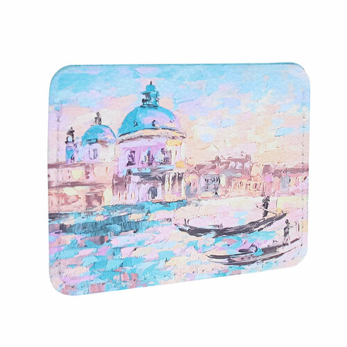 Картхолдер Eshemoda, зернистая, матовая, голубой, бирюзовый