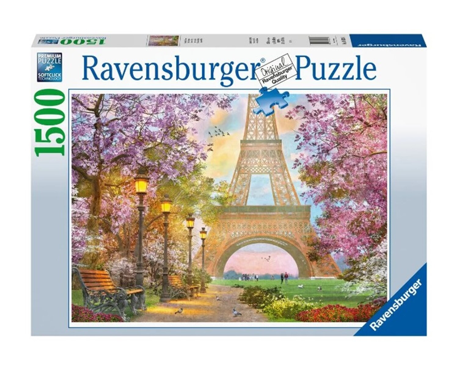 Пазл Ravensburger Парижский романс, 1500 дет. 16000