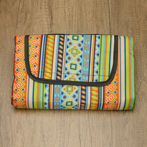 Лежак для пляжа, пикника, похода, кемпинга. Коврик туристический водонепроницаемый складной, для отдыха на природе компактный, пляжный.