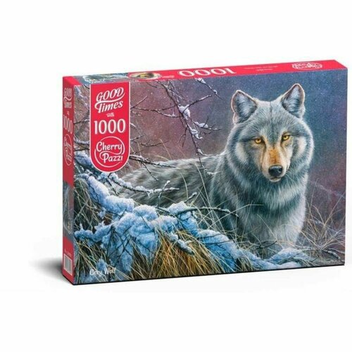Пазл «Серый волк», 1000 элементов пазлы 1000 серый волк
