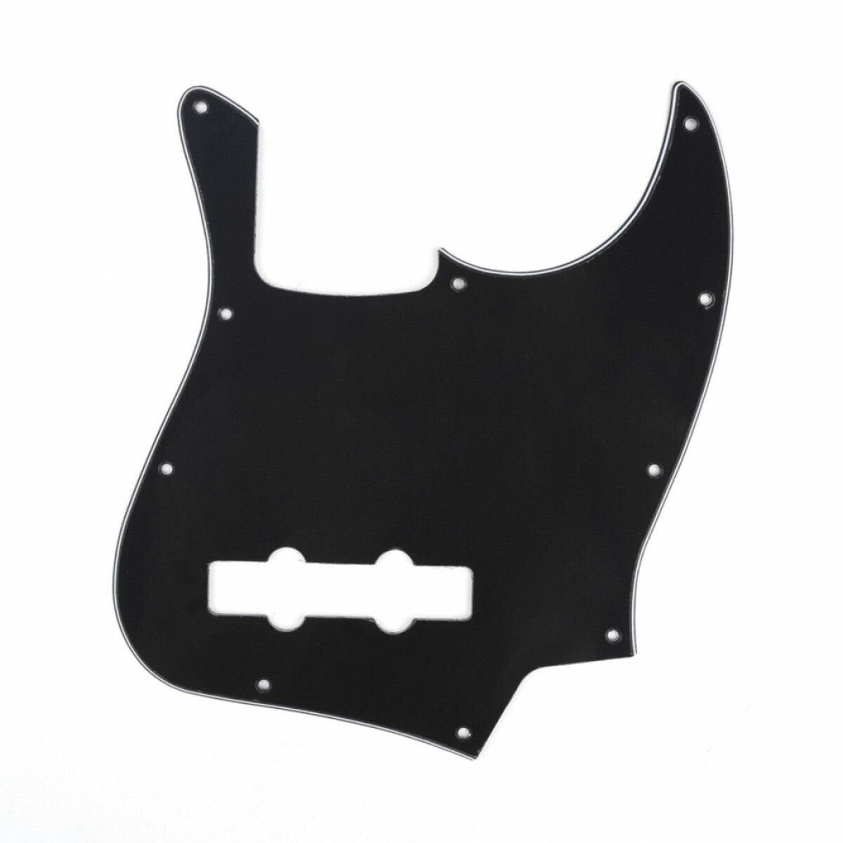 Панель (pickguard) Musiclily Jazz Bass 3 слоя черная (MX0401)