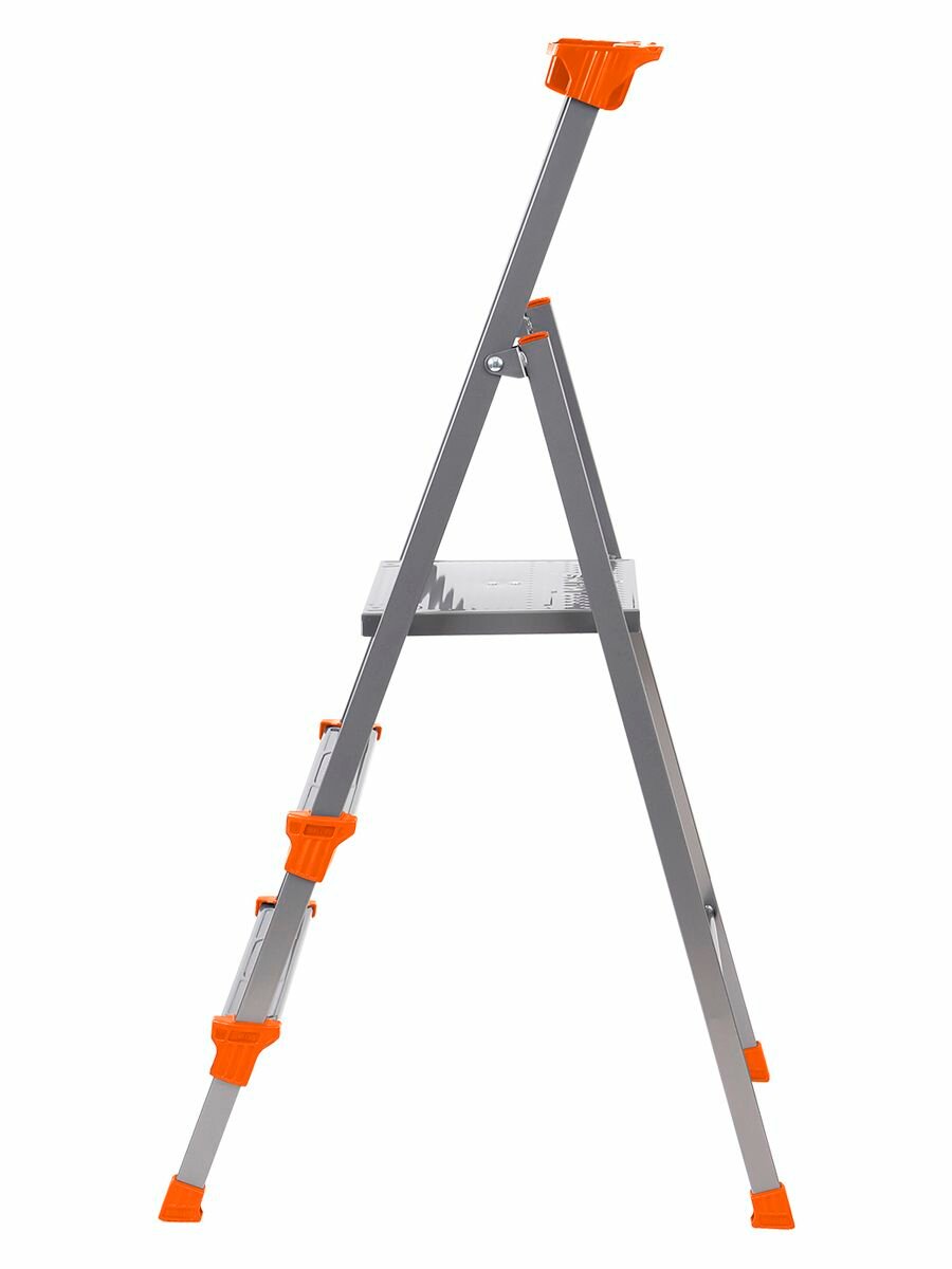 Стремянка Nika СМ, 3 ступени, с лотком для мелочей, для дома и ремонта — фото 1