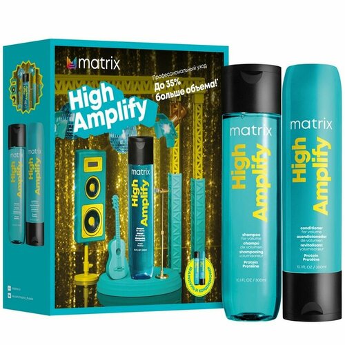 Matrix Total Results Набор для объема волос (шампунь+кондиционер) High Amplify 300+300 мл №4