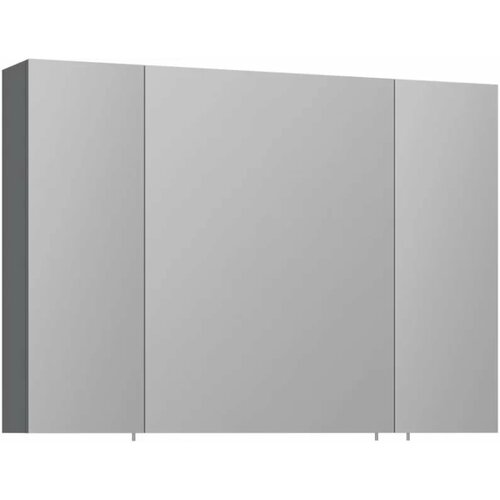 Зеркальный шкаф 97x66 см антрацит матовый R ORKA Likya 3001090