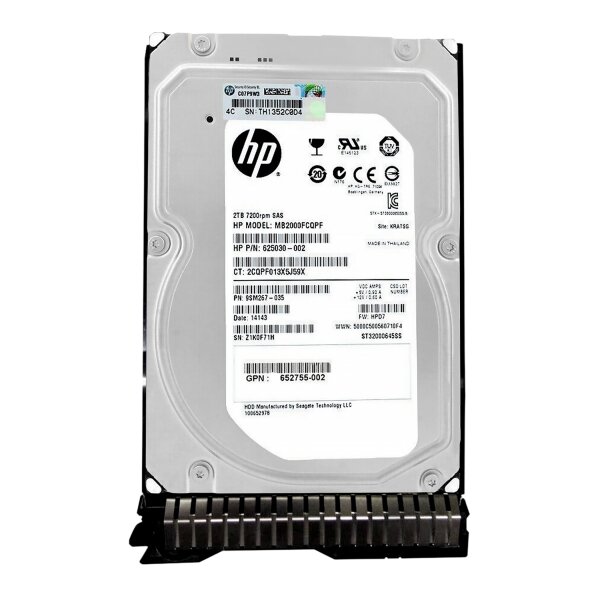 Жесткий диск HP 625030-002 2Tb SAS 3,5" HDD