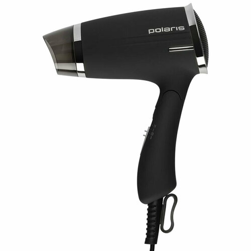 Фен POLARIS PHD 1464T 1400 Вт 2 скорости 3 температурных режима складная ручка черный 66944 PHD 1464T Black 456748 229000₽