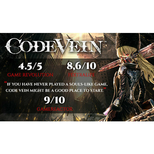 code vein [ps4] Игра CODE VEIN для PC (STEAM) (электронная версия)