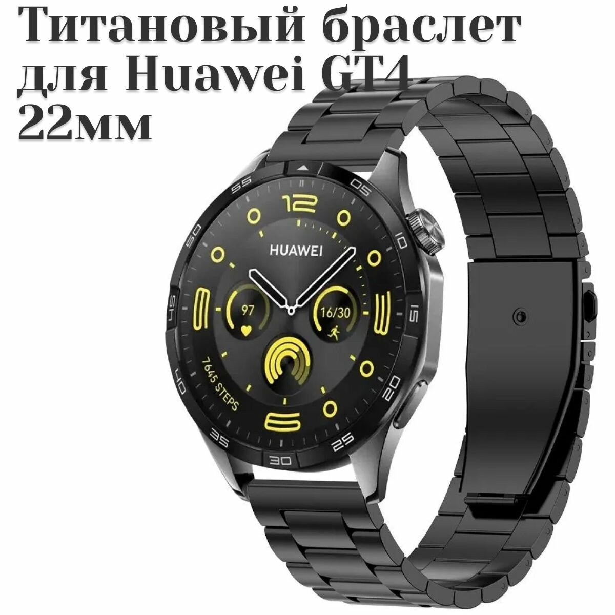 фото Кожанный ремешок 22мм для Huawei watch gt 4, Galaxy Watch