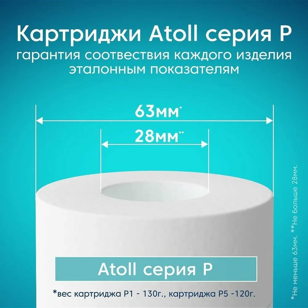 Набор фильтрэлементов atoll №308 (для D-30s, A-310Er) - фото №12