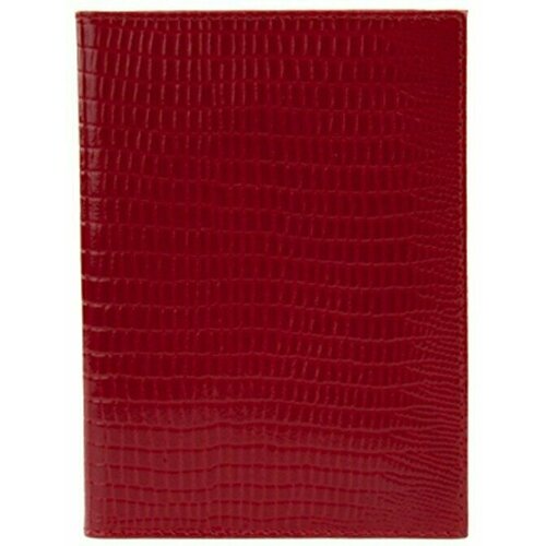 Обложка для паспорта Befler 0.30., красный для паспорта befler фиолетовый