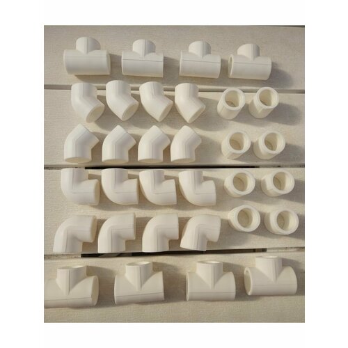 Набор фитингов для полипропиленовых труб 25 мм 1199₽