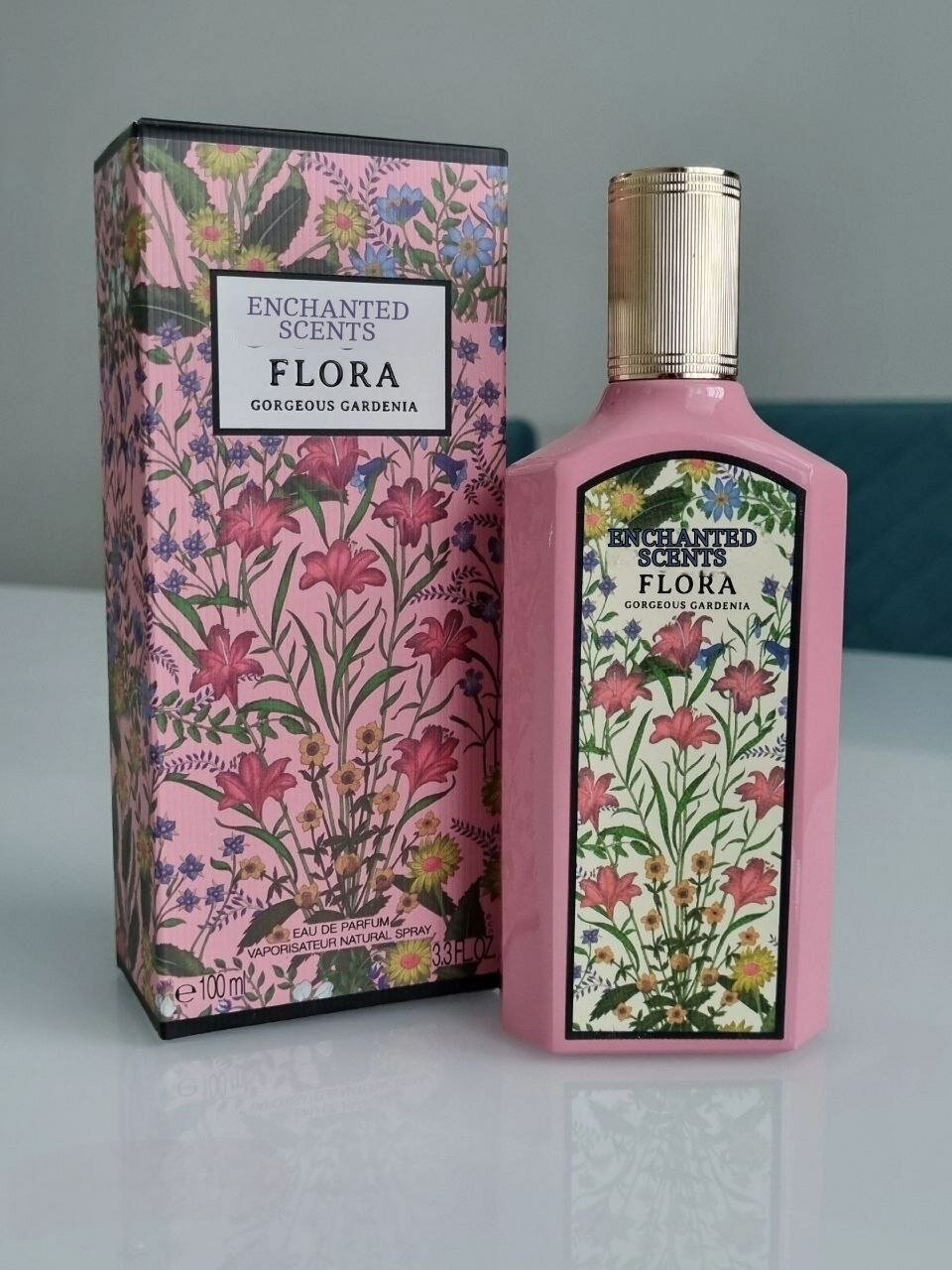 Парфюмерная вода Flora Gorgeous Gardenia ENCHANTED SCENTS\горджес гардения\100мл.