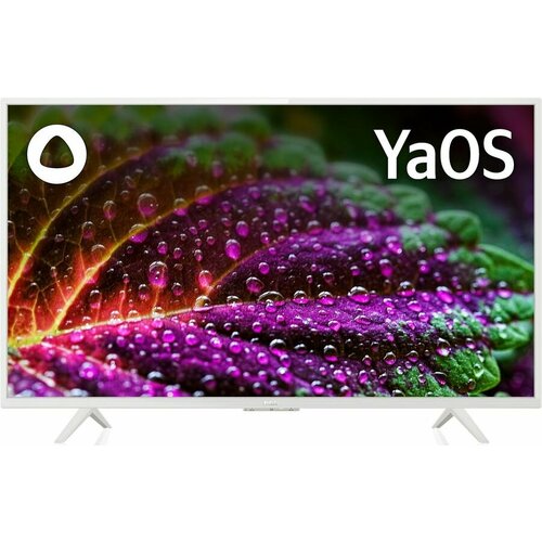 43 Телевизор BBK 43LEX-7290FTS2C W FULL HD белый смарт ТВ YaOS 2961000₽