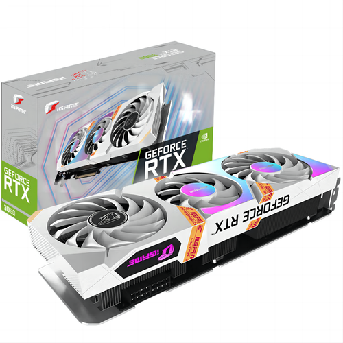 Видеокарта Colorful iGame GeForce RTX 3060 Ultra W OC 12 ГБ 3253500₽