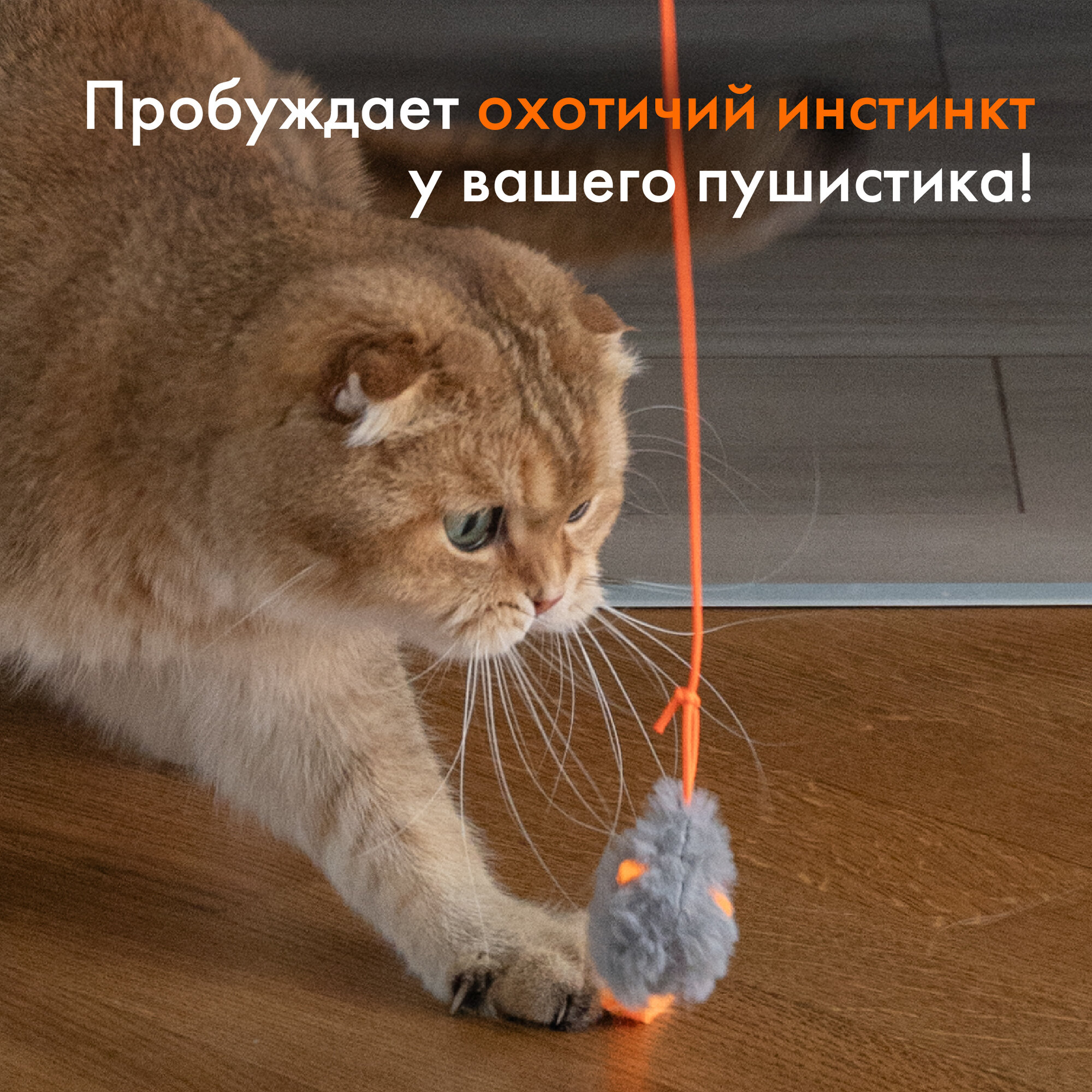 Интерактивная игрушка для кошек Magic Bounce - фотография № 4