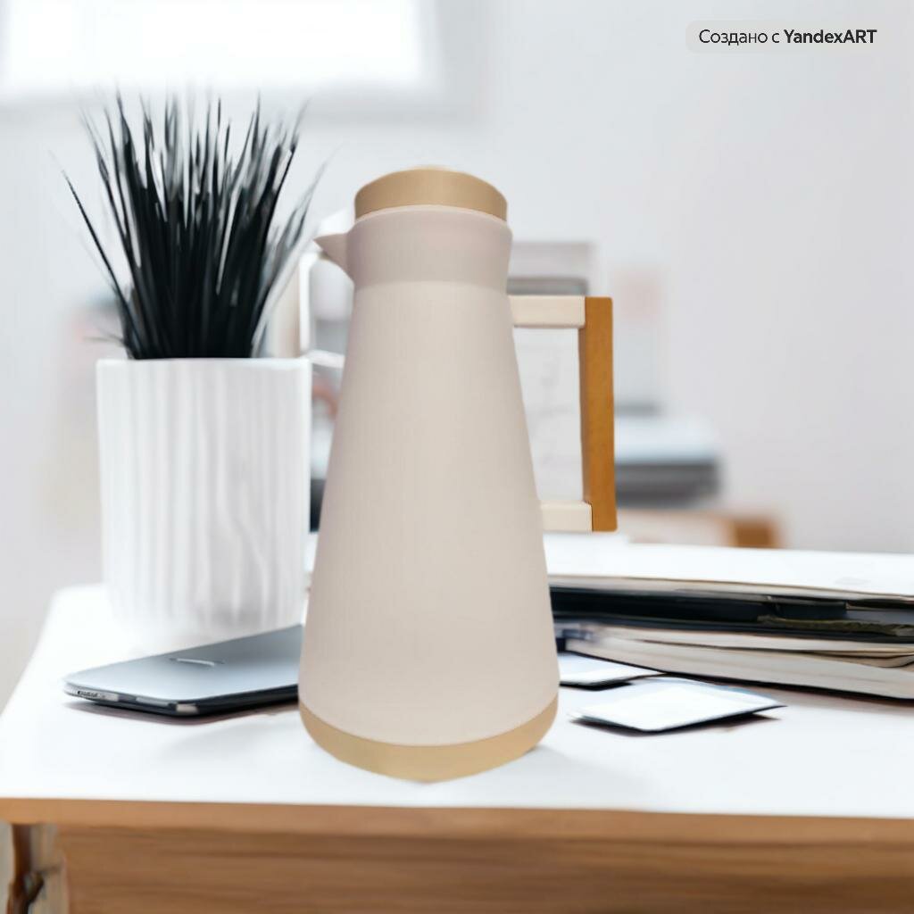 фото Термос кувшин со стеклянной колбой