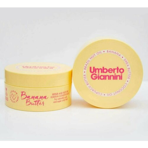 Umberto Giannini Ливин несмываемый кондиционер для кудрявых волос Banana Butter 200 ml kgm LEAVE-IN 4100₽