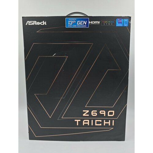 Материнская плата Asrock Z690 Taichi материнская плата asrock z690 pg riptide rtl